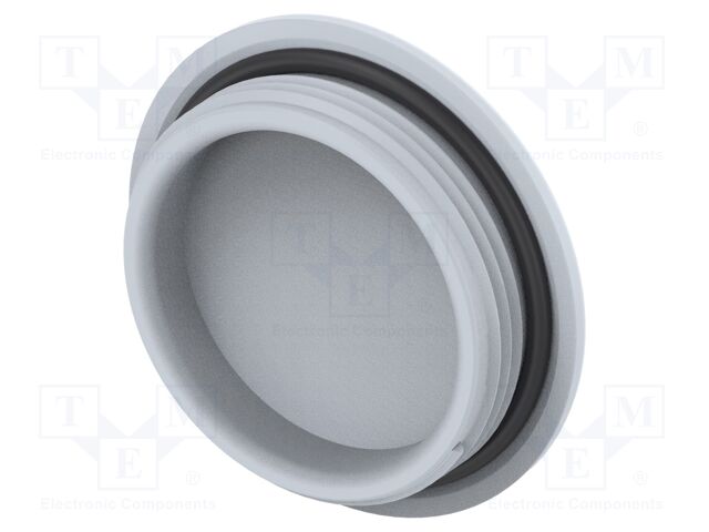 Stopper; polyamide; grey; IP68; Entrelec; Gland: PG16; 6mm