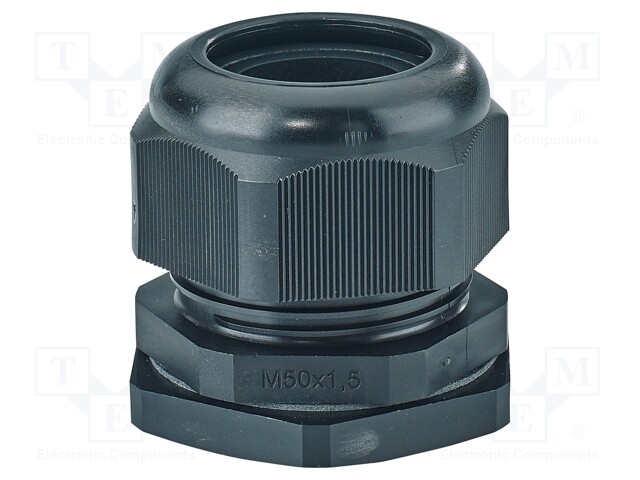 Cable gland; M50; 1.5; IP66,IP67; polyamide; black