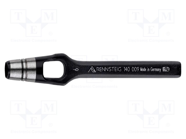 Puncher; for stamping out; 9mm