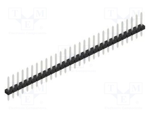 Connector: pin strips; pin header; male; PIN: 29; 2mm; THT; 1x29
