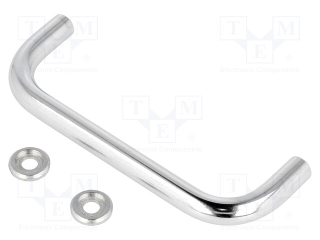 Handle; Mat: chromium plated steel; chromium plated; H: 35mm