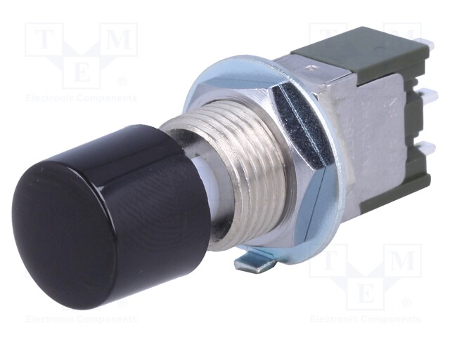 Switch: push-button; Pos: 2; SPDT; 3A/250VAC; 3A/30VDC; ON-ON
