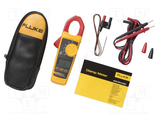 AC digital clamp meter; Øcable: 30mm; I AC: 0,01÷40/400A; 10mA