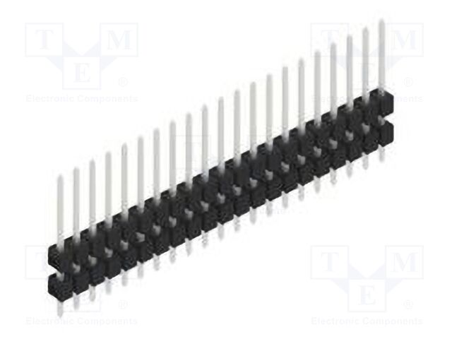 Connector: pin strips; pin header; male; PIN: 21; 2.54mm; THT; 1x21