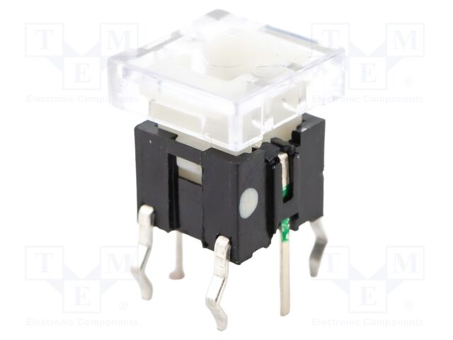 TACTILE SW, SPST, 0.05A, 12VDC, SOLDER