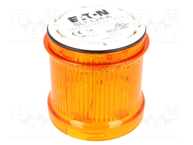 Signaller: lighting; continuous light; Colour: orange; LED; IP66