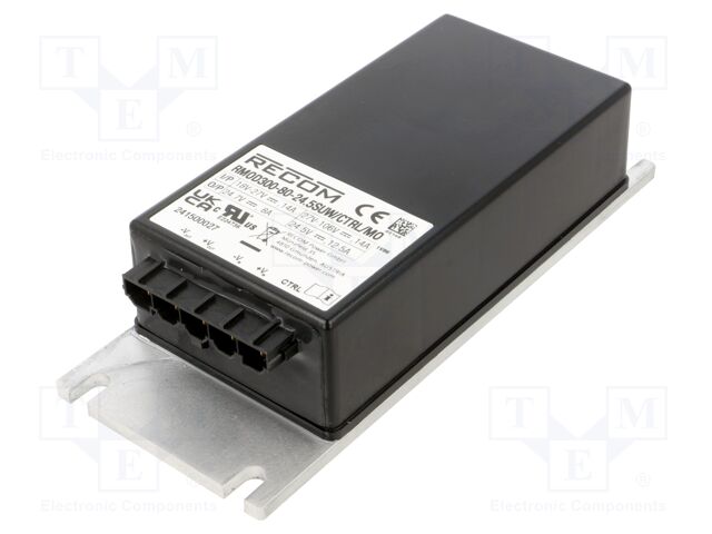 Converter: DC/DC; 300W; Uin: 18÷106V; Uout: 24.5VDC; Iout: 12.5A