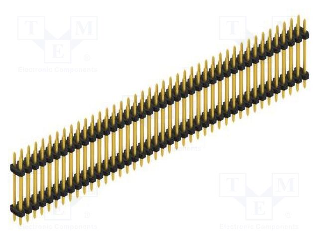 Connector: pin strips; pin header; male; PIN: 82; 2mm; THT; 2x41