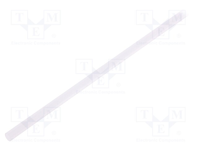 Heat shrink sleeve; flexible; 2: 1; 1.6mm; L: 1.2m; transparent