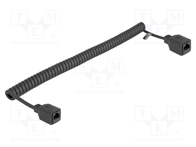 Extender Ethernet; U/UTP; Cat: 5e; RJ45 socket,both sides; TPU