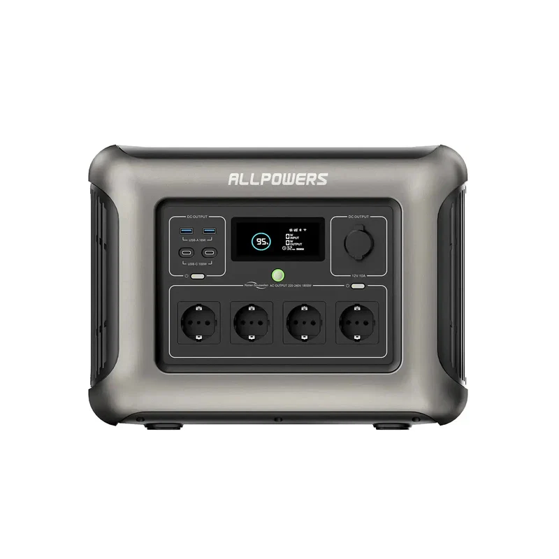 ALLPOWERS R1500 Lite Kaasaskantav Toiteplokk/akupank 1600W 1056Wh LiFeP04 Aku