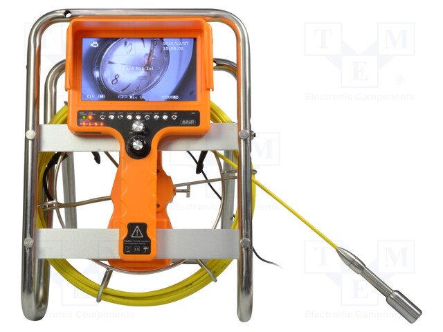 Inspection camera; Display: LCD 7"; Cam.res: 720x480; Len: 20m