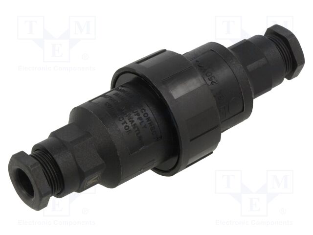 Transition: cable joint; ways: 3; 16A; 250V; IP68,IP69K; UL94V-0