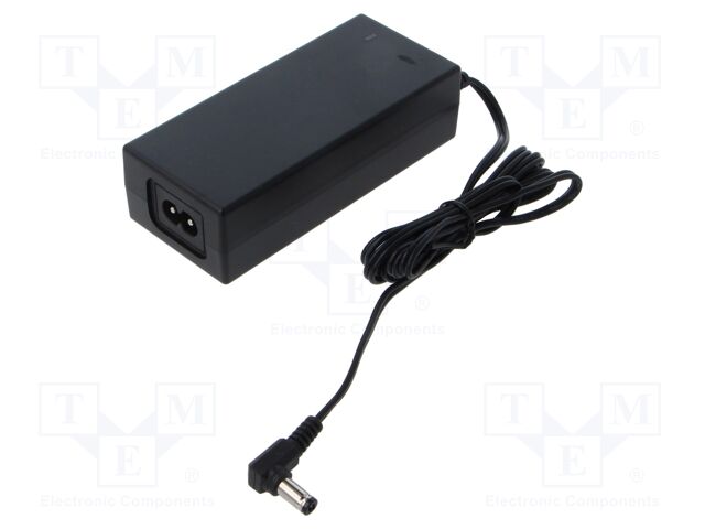 Power supply: switching; 12VDC; 5A; Out: 5,5/2,5; 60W; 90÷264VAC