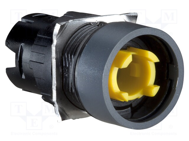 Switch: rotary; 16mm; Stabl.pos: 3; black; none; Pos: 3; -40÷70°C