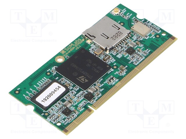 Module: SOM; RAM: 512MB; STM32MP1; 67x32x4mm; 4÷5.5VDC; DDR3L,SDRAM