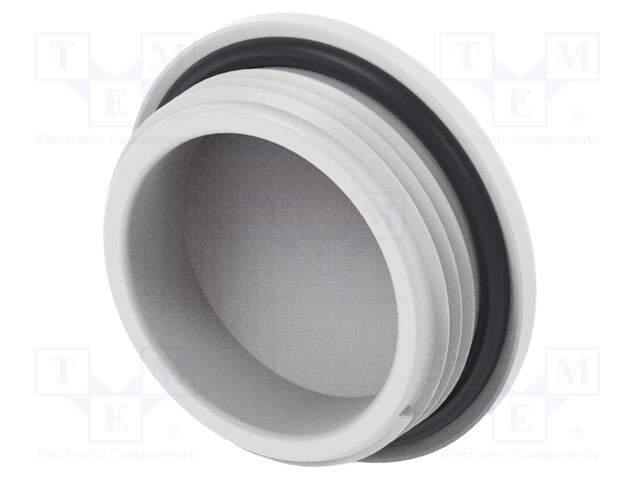 Stopper; polyamide; light grey; IP68; Entrelec; Gland: PG21; 8mm