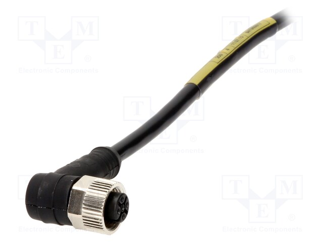 Plug; M12; PIN: 4; female; A code-DeviceNet / CANopen; 2m; IP67