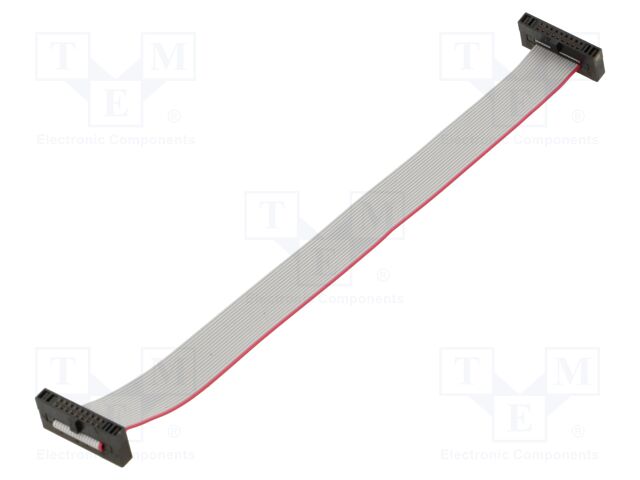 Ribbon cable with IDC connectors; Tape ph: 0.64mm; 152.4mm