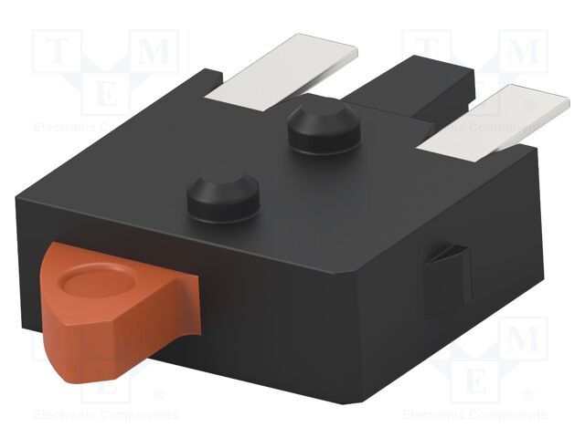 Microswitch TACT; SPST-NO; Pos: 2; 0.05A/20VDC; SMT; none; 0.5N