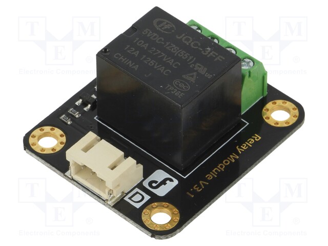 Module: relay; Channels: 1; 5VDC; max.150VAC; 15A; screw; TTL