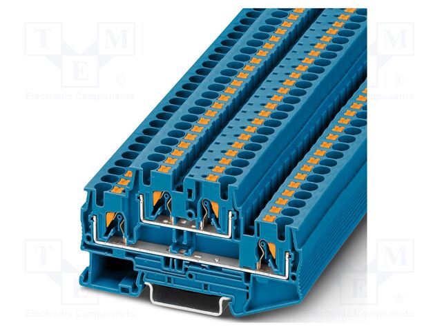Splice terminal: rail; PT; PA; terminals: 4; W: 6.2mm; H: 83.5mm
