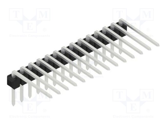 Connector: pin strips; pin header; male; PIN: 14; 2.54mm; THT; 1x14