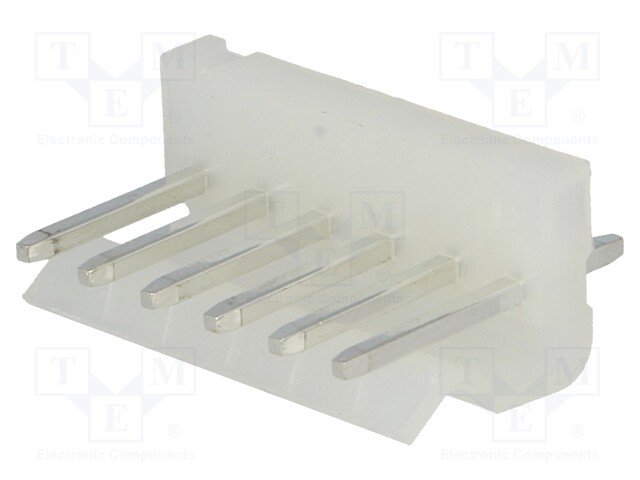 Socket; wire-board; male; 3.96mm; PIN: 6; THT; 250V; 7A; tinned; 10mΩ