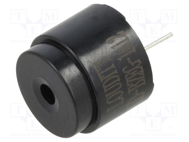 Sound transducer: electromagnetic signaller; THT; 2048Hz; 40mA