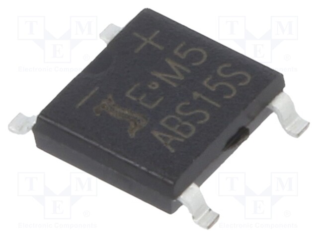Single-phase bridge rectifier; Urmax: 1.2kV; If: 2A; Ifsm: 50A; ABS