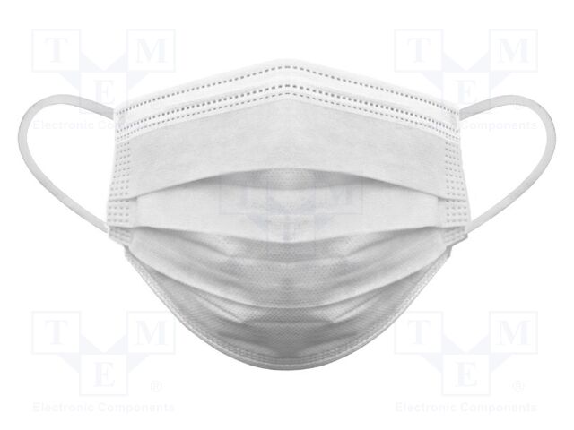 Face mask; 100pcs; Features: disposable; polypropylene