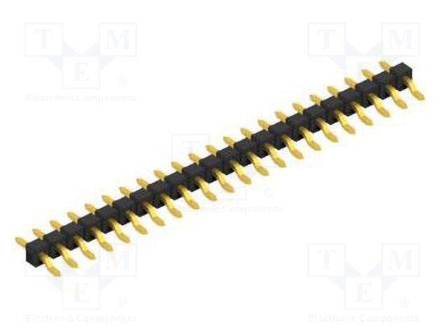 Connector: pin strips; pin header; male; PIN: 22; 2.54mm; SMT; 1x22
