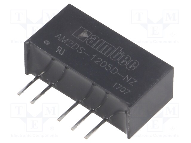 Converter: DC/DC; 2W; Uin: 10.8÷13.2V; Uout: 5VDC; Uout2: -5VDC; SIP7