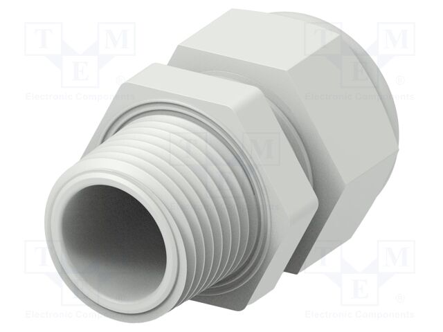 Cable gland; without nut; NPT1/2"; IP68; Mat: polyamide; Entrelec