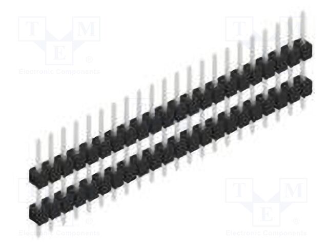 Connector: pin strips; pin header; male; PIN: 22; 2.54mm; THT; 1x22