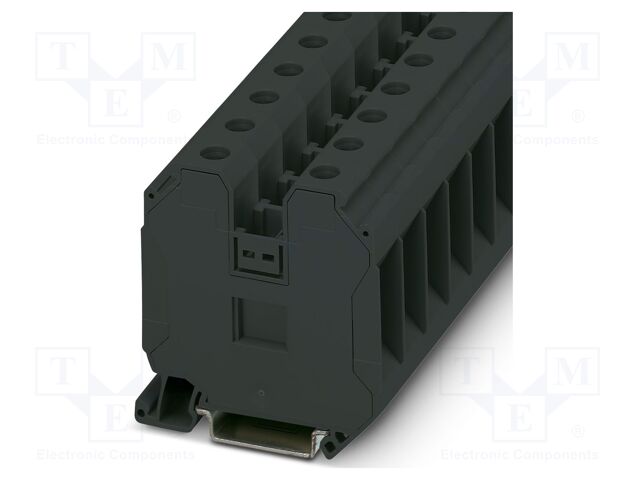 Splice terminal: rail; UT; PA; L: 65.1mm; terminals: 2; W: 16mm