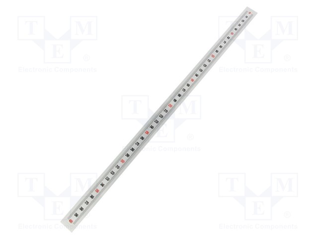 Ruler; figures vertically arranged,self-adhesive; W: 11mm