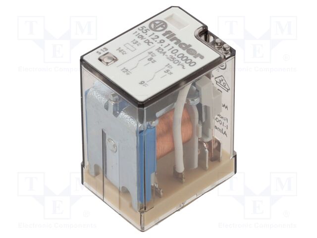 Relay: electromagnetic; industrial