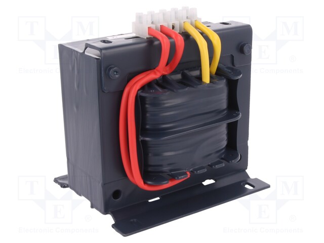 Transformer: mains; 500VA; 230VAC; 230V; Leads: terminal block