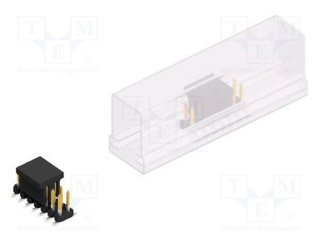 Connector: pin strips; pin header; male; PIN: 14; 2mm; SMT; 2x7; 100V