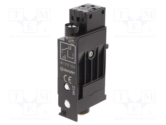 Pressure switch; -0.8÷-0.3bar; Connection: stub pipes Ø4mm; DIN