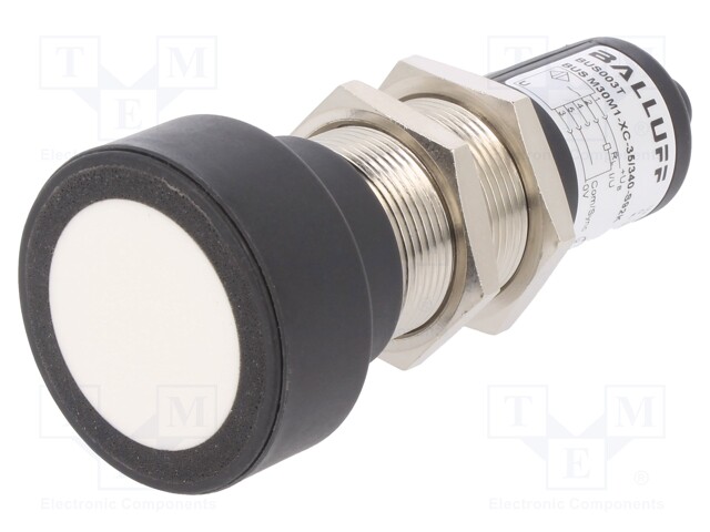 Sensor: ultrasonic; straight; Range: 350÷3400mm; Usup: 9÷30VDC