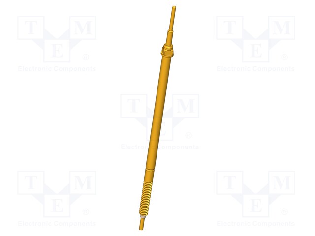 Test needle; Maksimum spring compression: 5mm; 3A; Contacts: CuBe