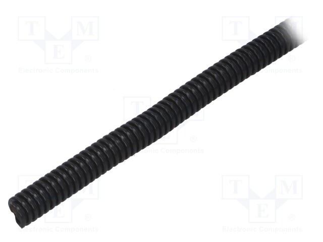 Protective tube; Conduit size: 20; LDPE; black; L: 100m; Øout: 20mm