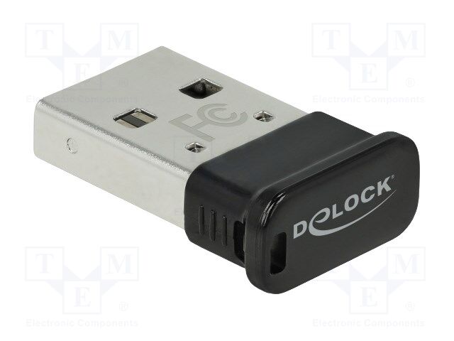 BT adapter; USB A plug; USB 2.0; black; 2.4÷2.4835GHz; 3Mbps; 10m