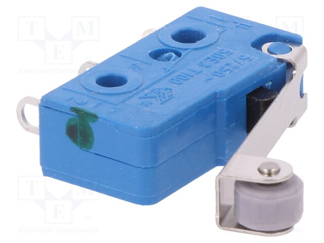 Microswitch SNAP ACTION; with lever (with roller); SPDT; Pos: 2