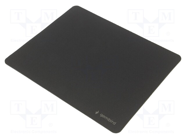 Mouse pad; black; 220x180mm