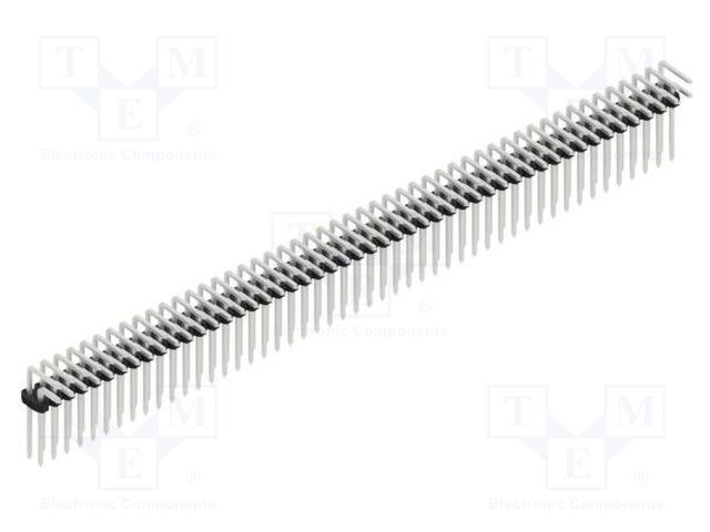 Connector: pin strips; pin header; male; PIN: 98; 2mm; THT; 2x49