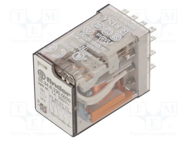 Relay: electromagnetic; industrial