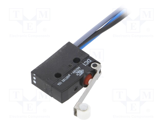 Microswitch SNAP ACTION; SPDT; 6A/250VAC; ON-(ON); Pos: 2; IP67
